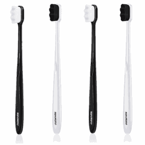 NanoNano kartáček na zuby, Family pack, Black&White