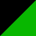 Černá/zelená