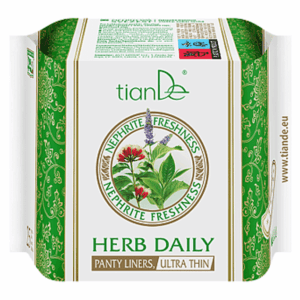 TianDe Dámské bylinné vložky Nefritová svěžest super tenké 25 ks