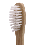 NanoNano Bambusový zubní kartáček Soft bílý 1ks