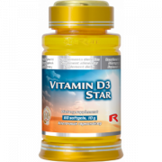 Starlife VITAMIN D3 STAR 60 kapslí