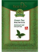TianDe tělový solný peeling Zelený čaj 60 g