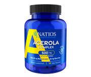 NATIOS Acerola Complex, 500 mg, 90 veganských kapslí