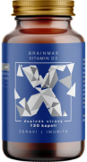 BrainMax Vitamin D3 5000 IU 120 rostlinných kapslí