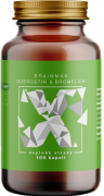 BrainMax Quercetin & Bromelain Kvercetin a Bromelain 100 rostlinných kapslí