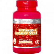 Starlife VITAMIN C GUMMY  STAR 60 kapslí