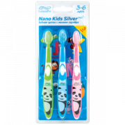 Starlife ZUBNÍ KARTÁČEK NANO KIDS SILVER 3-6 AGE 1 kus