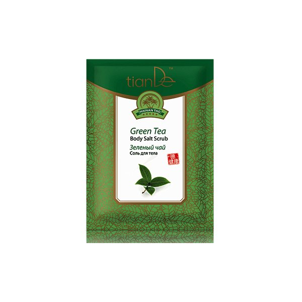 Tělová sůl Zelený čaj TianDe