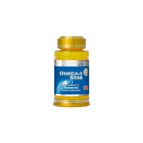 Omega 3 s obsahem DHA pro normální činnost mozku a zraku, EPA na normální funkci srdce