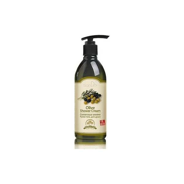 Krémový sprchový gel Sluneční olivy TianDe