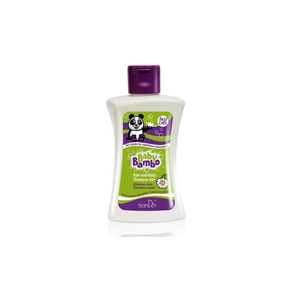 Šampon-gel na tělo a vlasy Baby Bambo TianDe