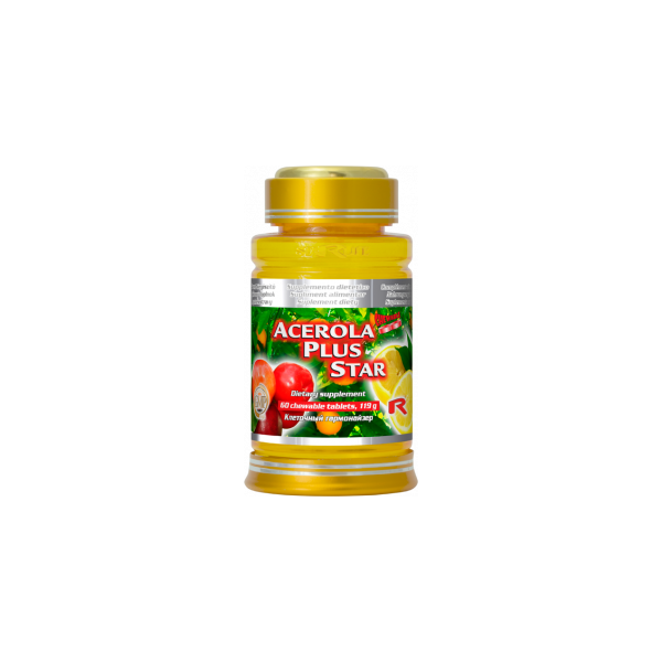 Acerola plus star, Vitamín C, munitní 