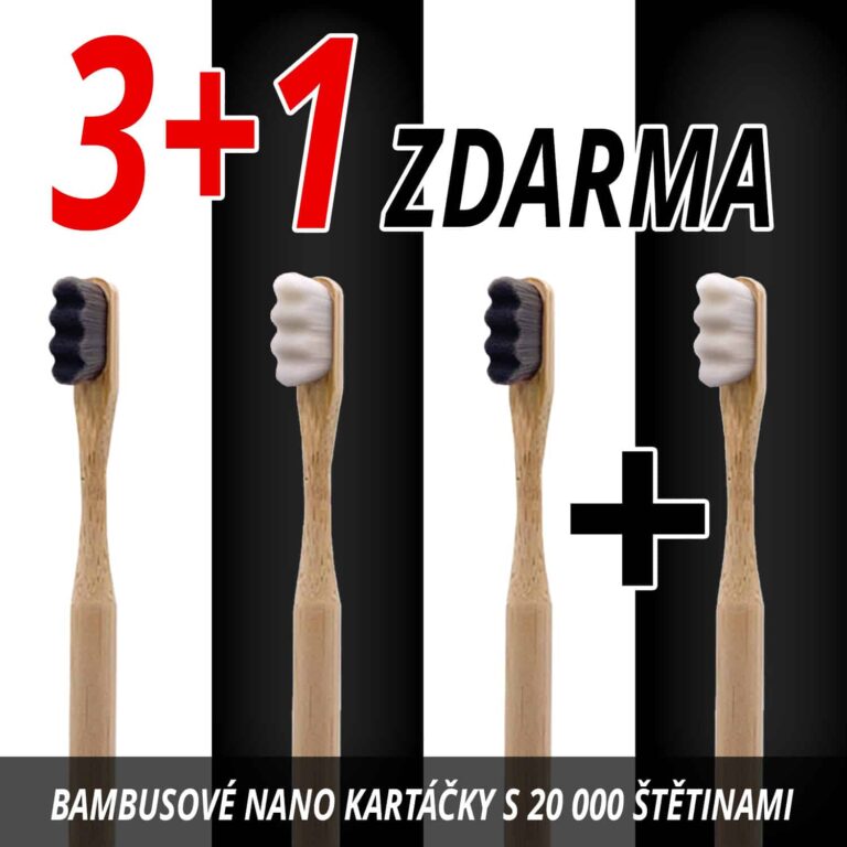 NanoNano Bambusový zubní kartáček Nano 1ks - Image 24